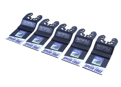 Faithfull 32mm Multi-Tool Speed Edge Blade (5 Pack)