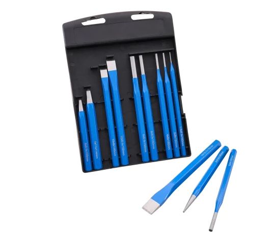 Faithfull 12 Piece Punch &amp; Chisel Set