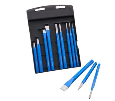 Faithfull 12 Piece Punch &amp; Chisel Set