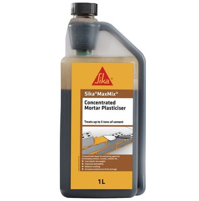 Sika MaxMix Concentrated Mortar Plasticiser 1 Litre
