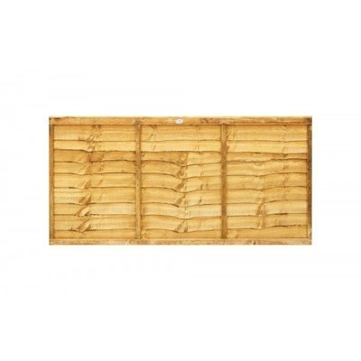 Overlap Fence Panel 1.8m x 900mm (6'x3')
