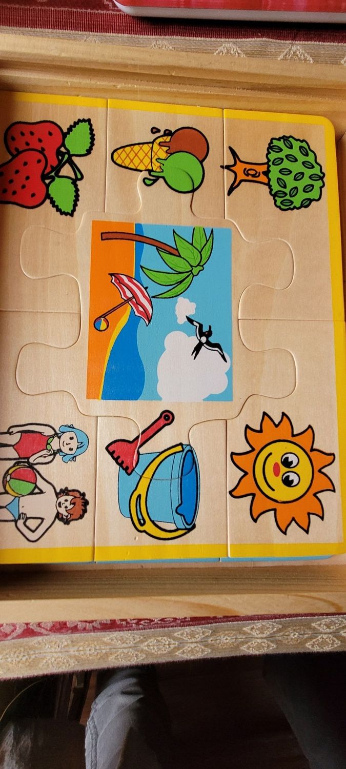 Coffret de 4 puzzles