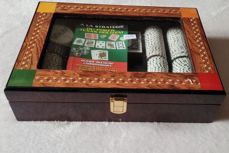 coffret poker de lux
