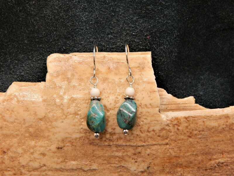 Turquoise Beads/Mammoth Ivory