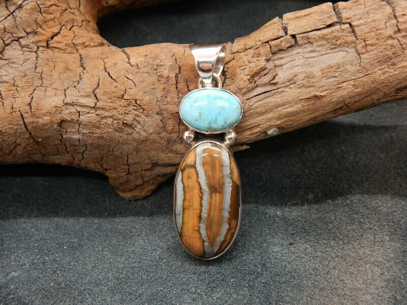 Woolly Mammoth Tooth / Turquoise