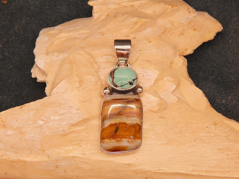Woolly Mammoth Tooth / Turquoise