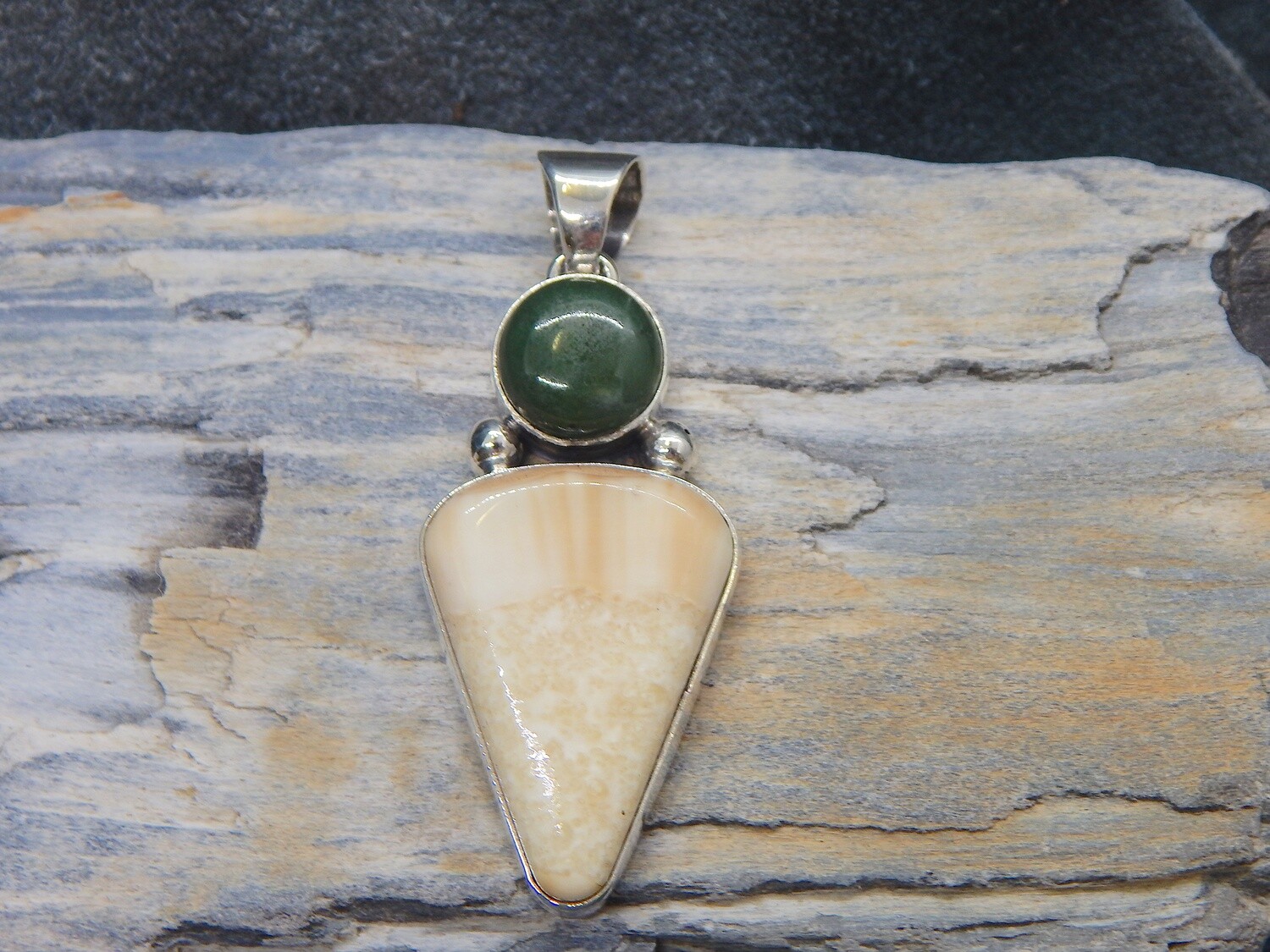 Walrus Ivory &amp; Jade