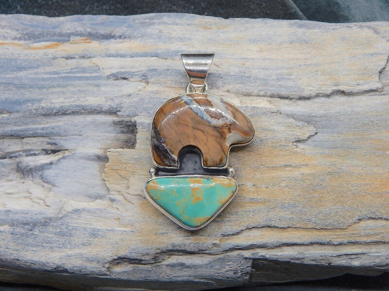 Woolly Mammoth Tooth &amp; Turquoise