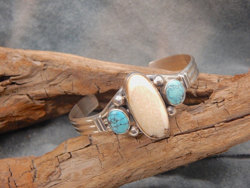 Walrus Ivory &amp; Turquoise
