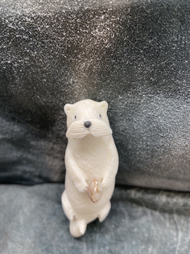 Sea Otter with Shell