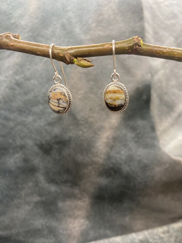 Framed Oval Dangles