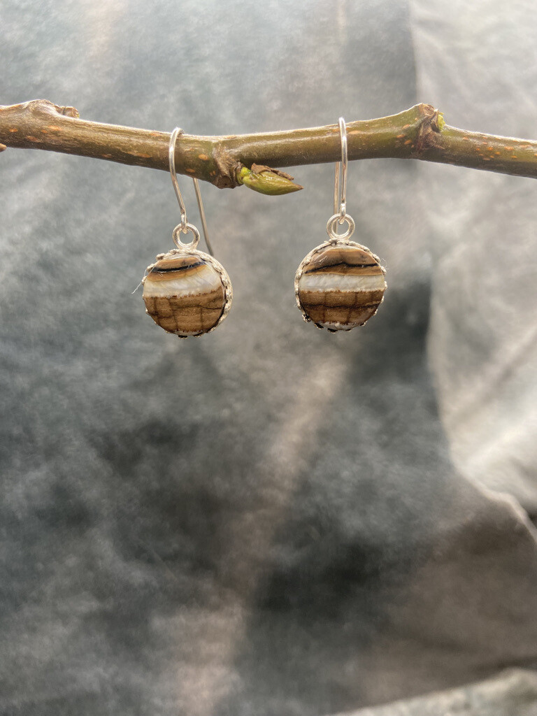 Round Bebbled Dangles