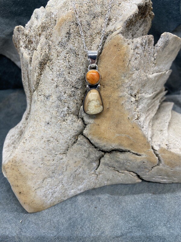 Spiny Oyster / Fossil Walrus Ivory