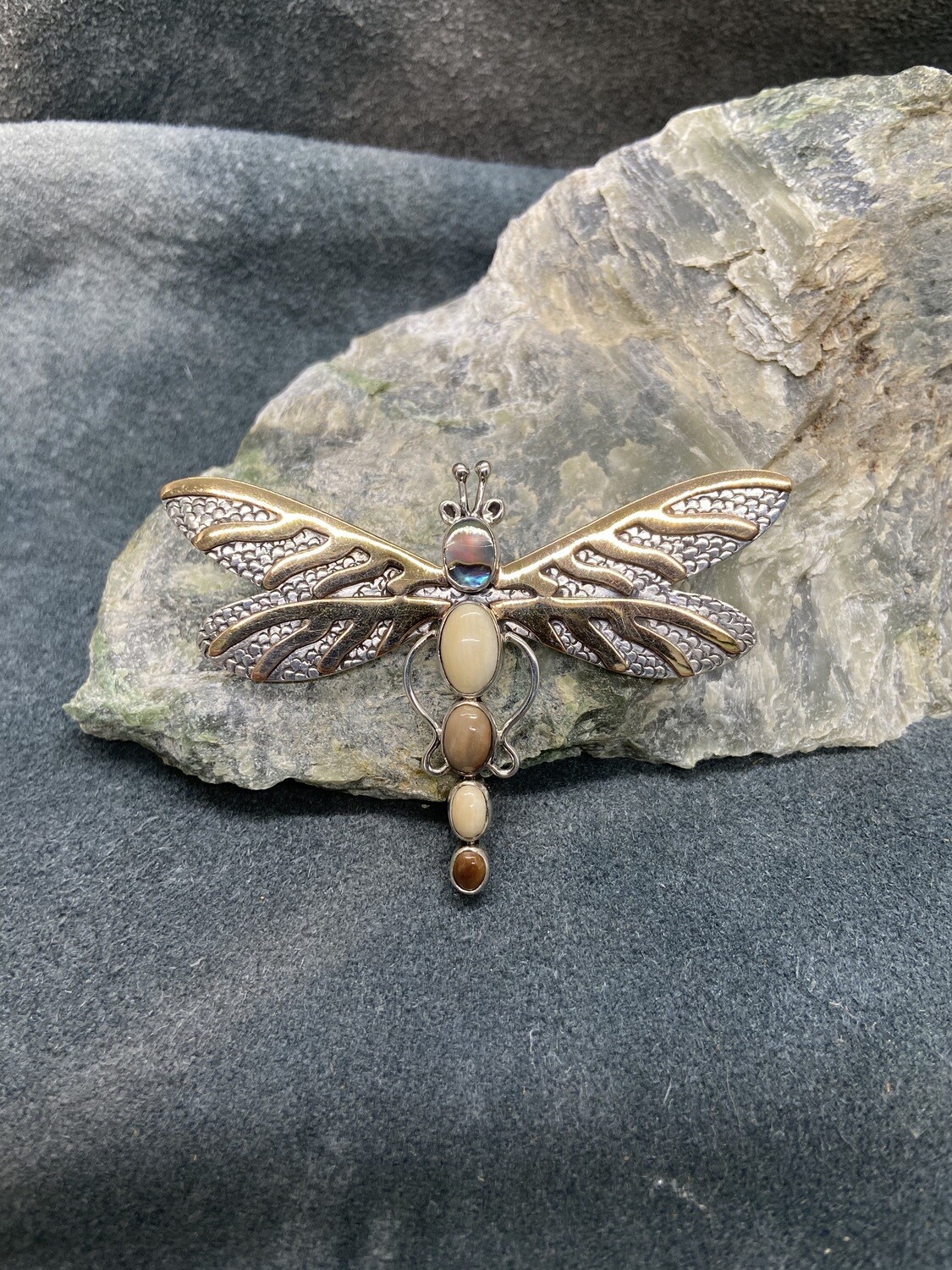 &quot;Dragonfly Dreams&quot;  Pin/Pendant Combo