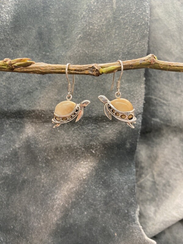 &quot;Turtle Hatchling&quot; Earrings