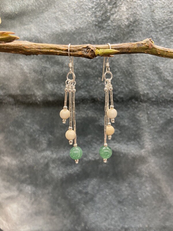 6mm Jade Bead Triple Strand