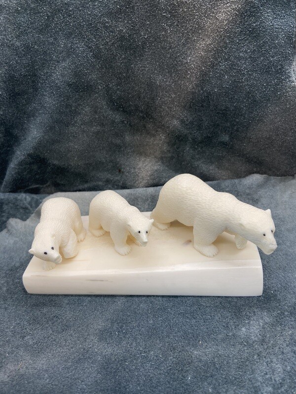 Three Polar Bears