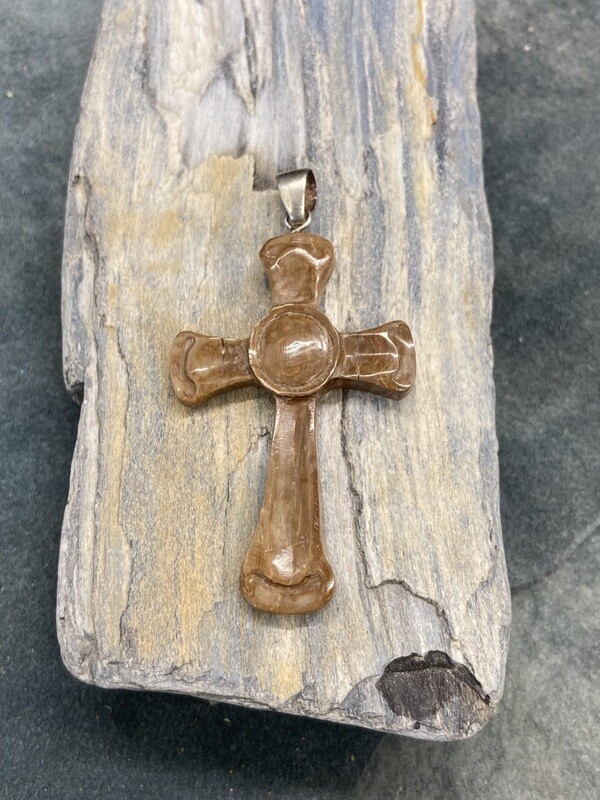 Woolly Mammoth Tusk Cross