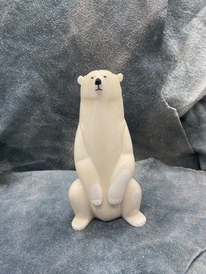 Sitting Polar Bear