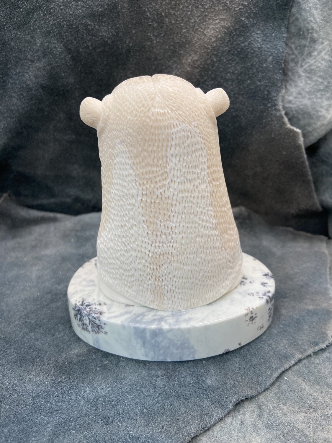 Polar Bear Spirit Bust