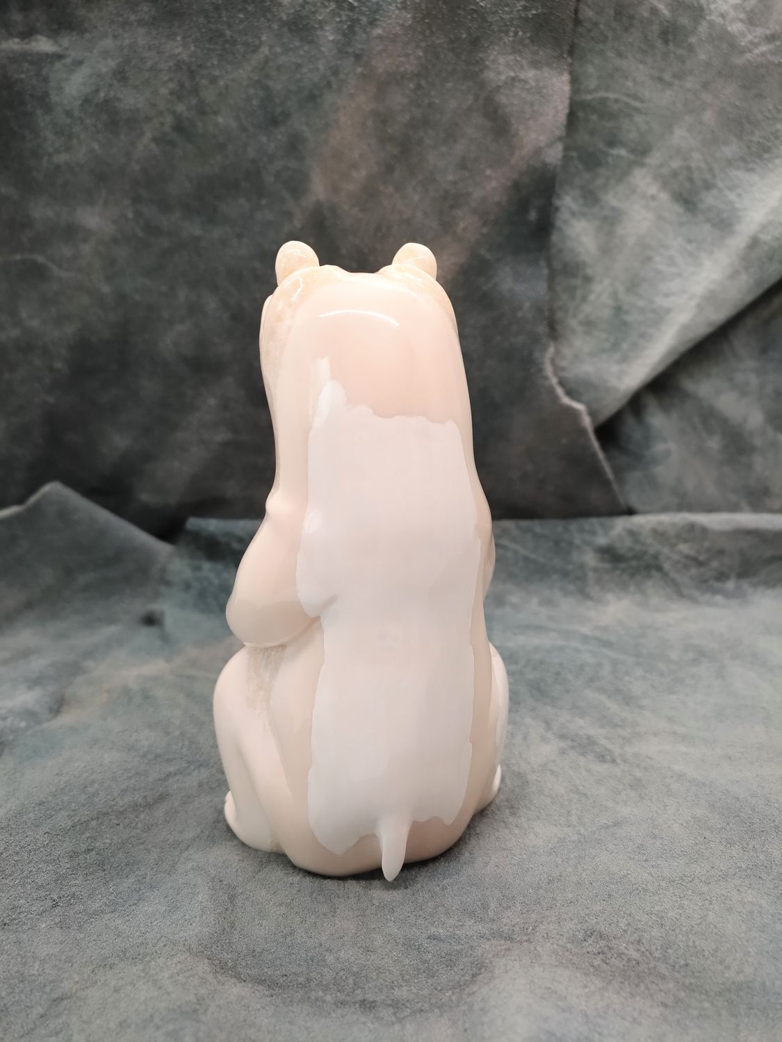 Sitting Bear with Fish