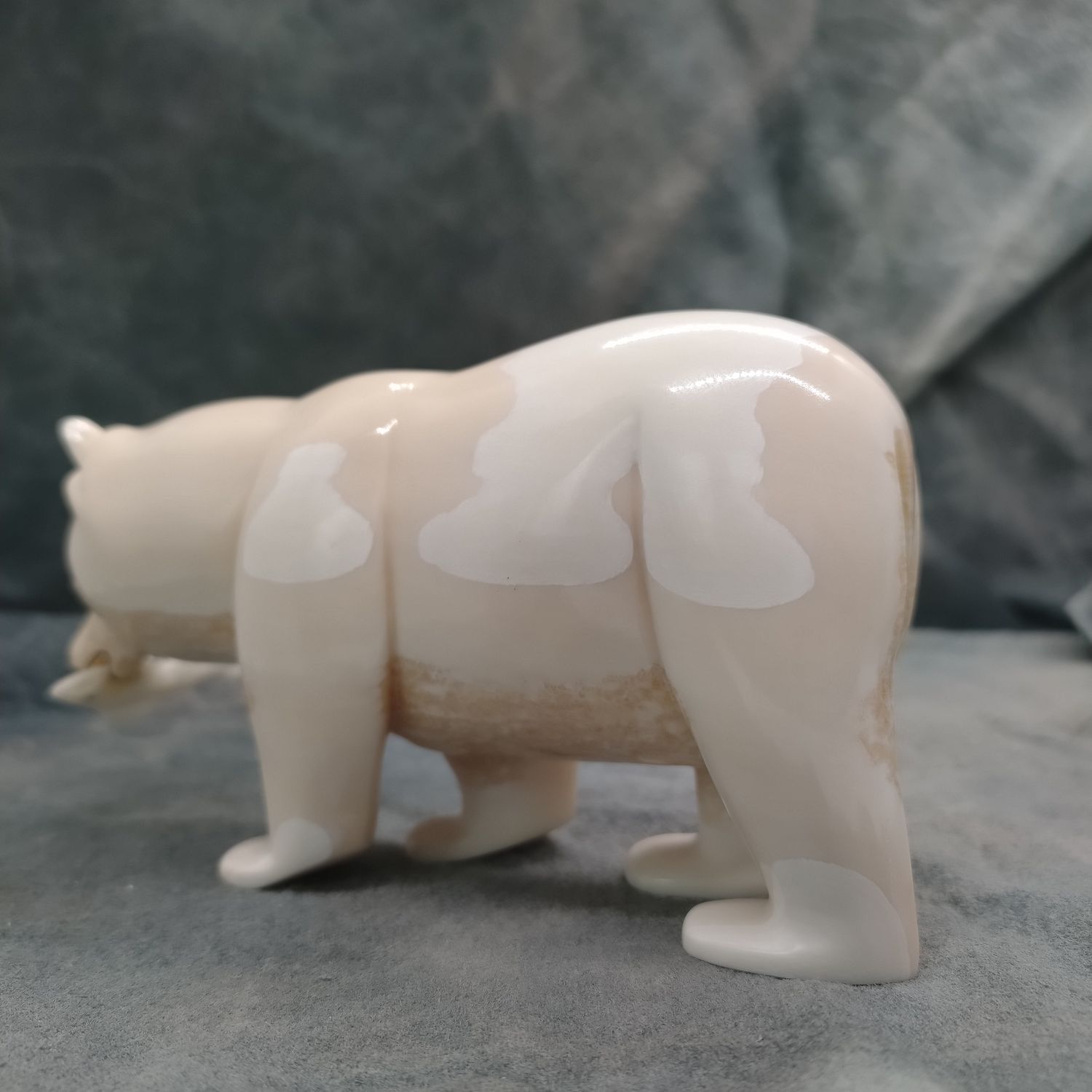 Polar Bear with Fish