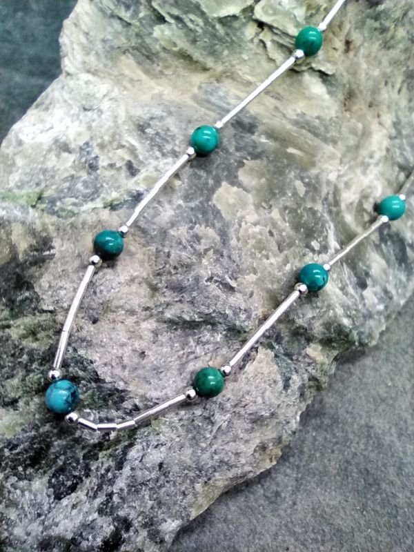 Turquoise Beaded Necklace