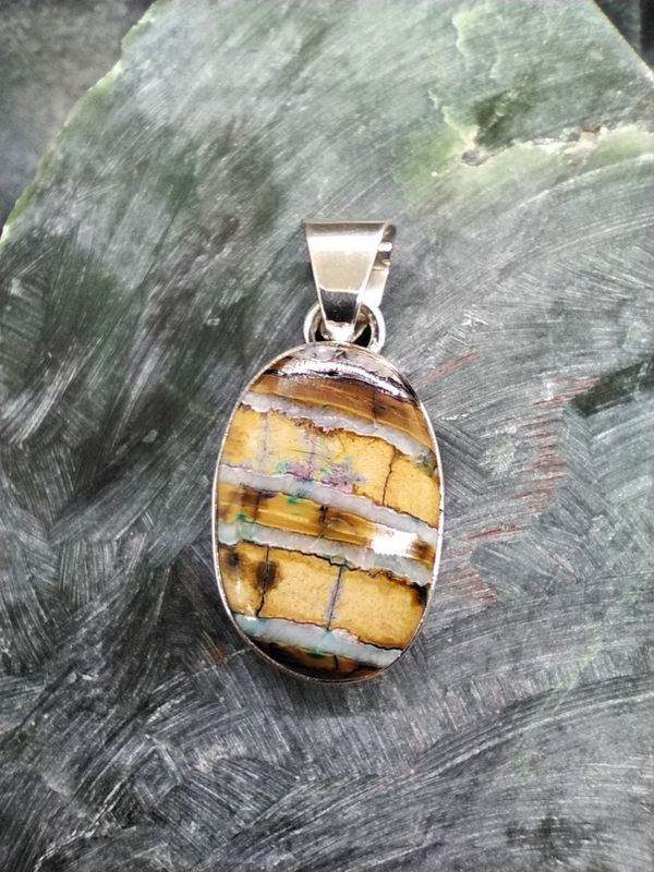 Woolly Mammoth Tooth Pendent