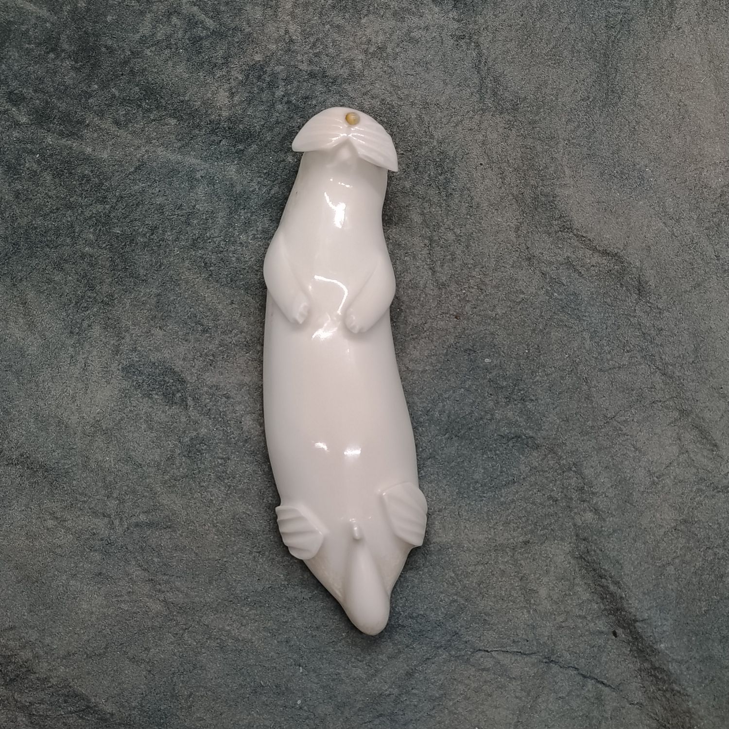 Polished Floating Sea Otter
