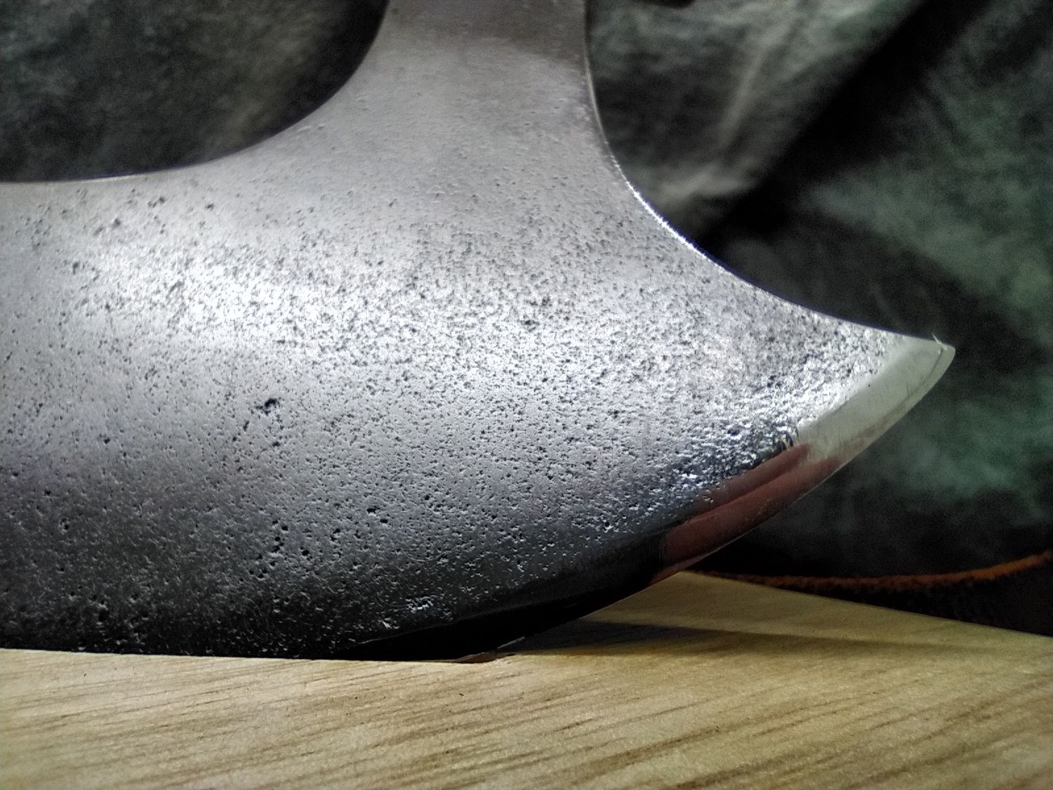 High Carbon Steel and Shed Caribou Antler Nunivak Ulu