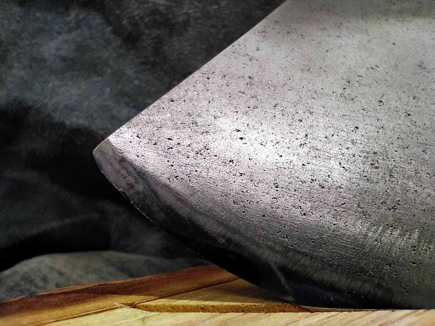 High Carbon Steel and Shed Caribou Antler Fish River Ulu