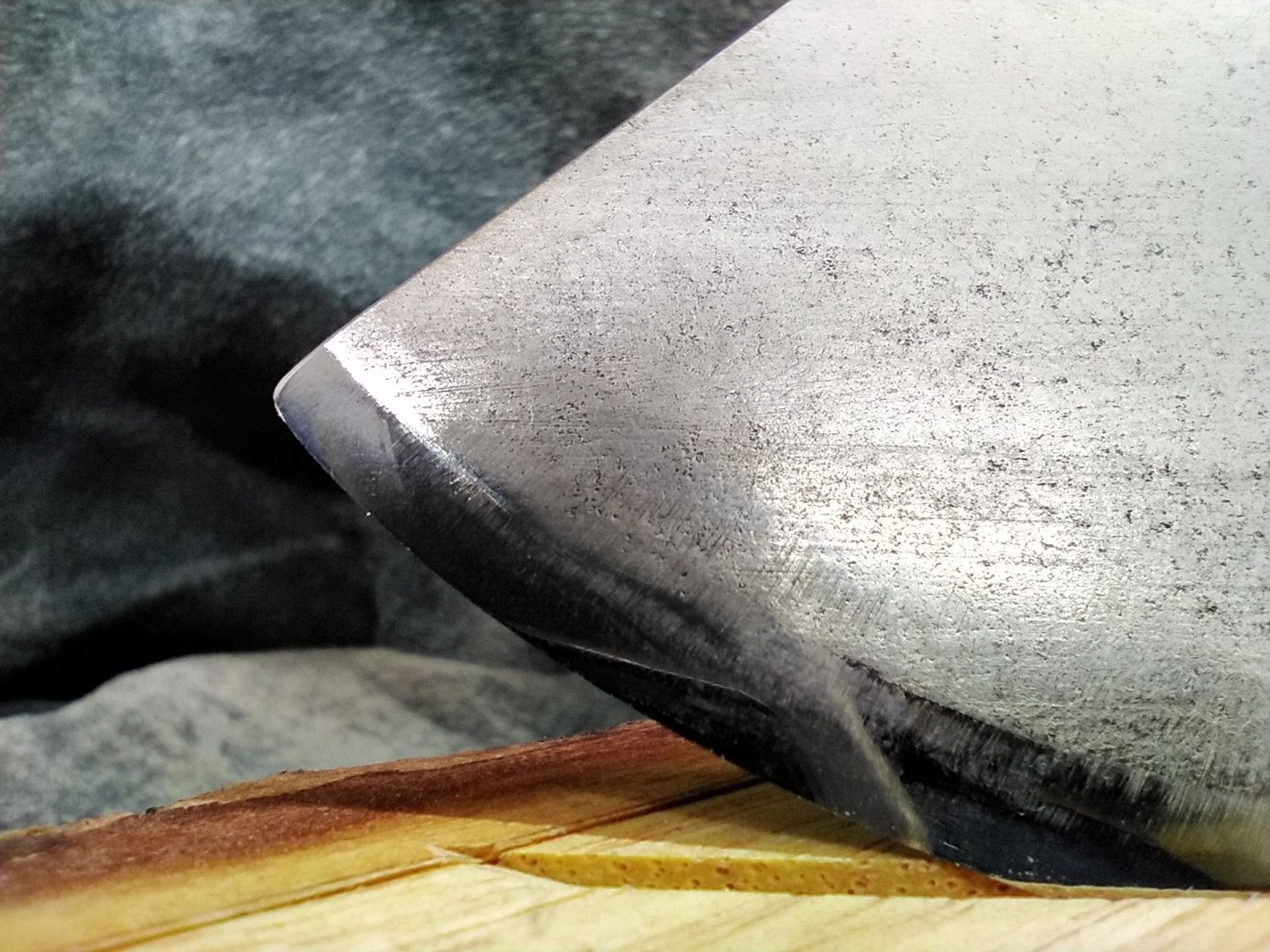 High Carbon Steel and Shed Caribou Antler Fish River Ulu