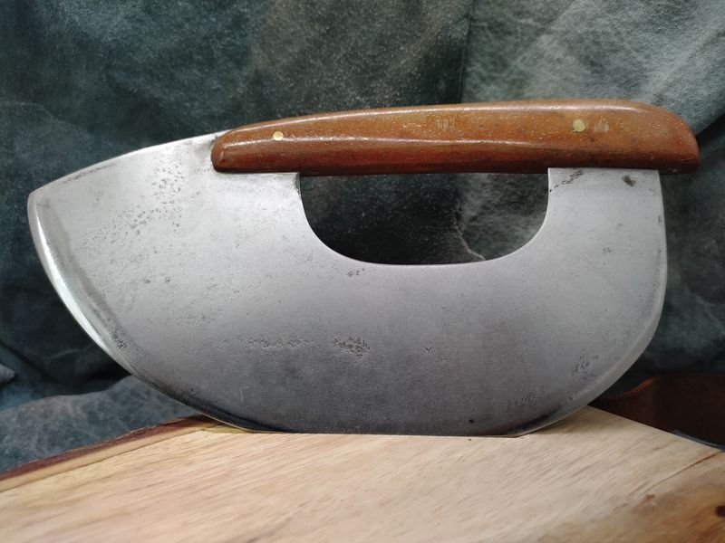High Carbon Steel and Stellar Sea Cow Bone Bristol Bay Ulu