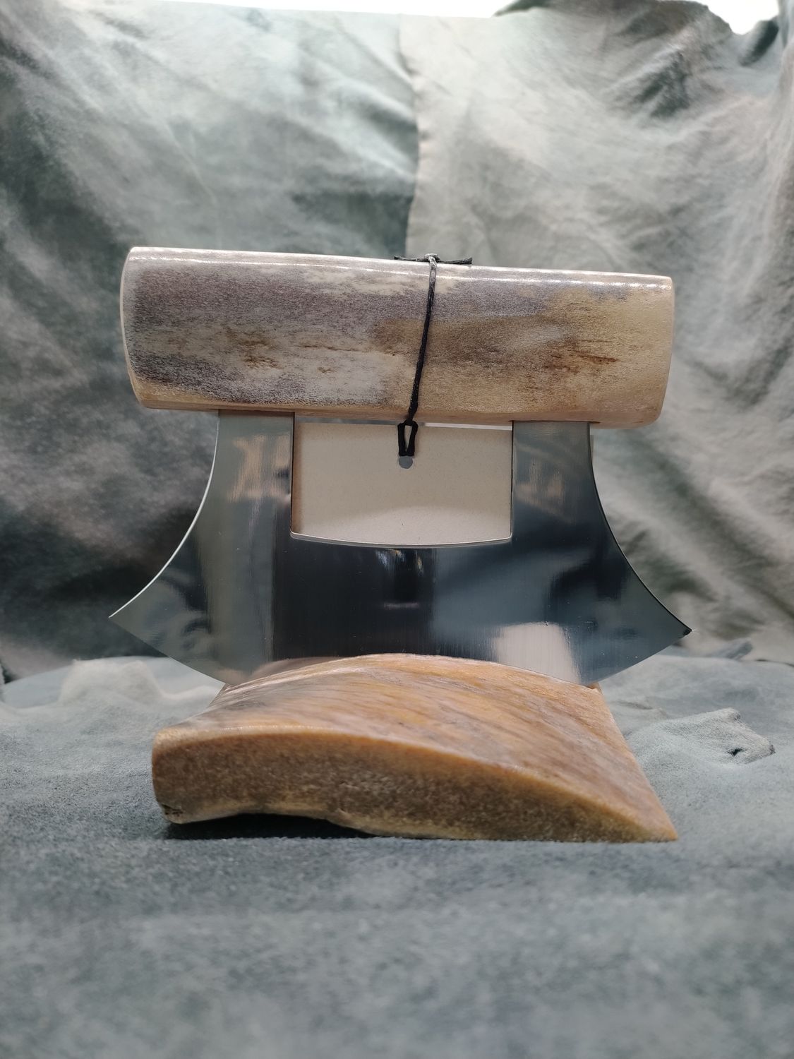 Sun Bleached Moose Antler Ulu