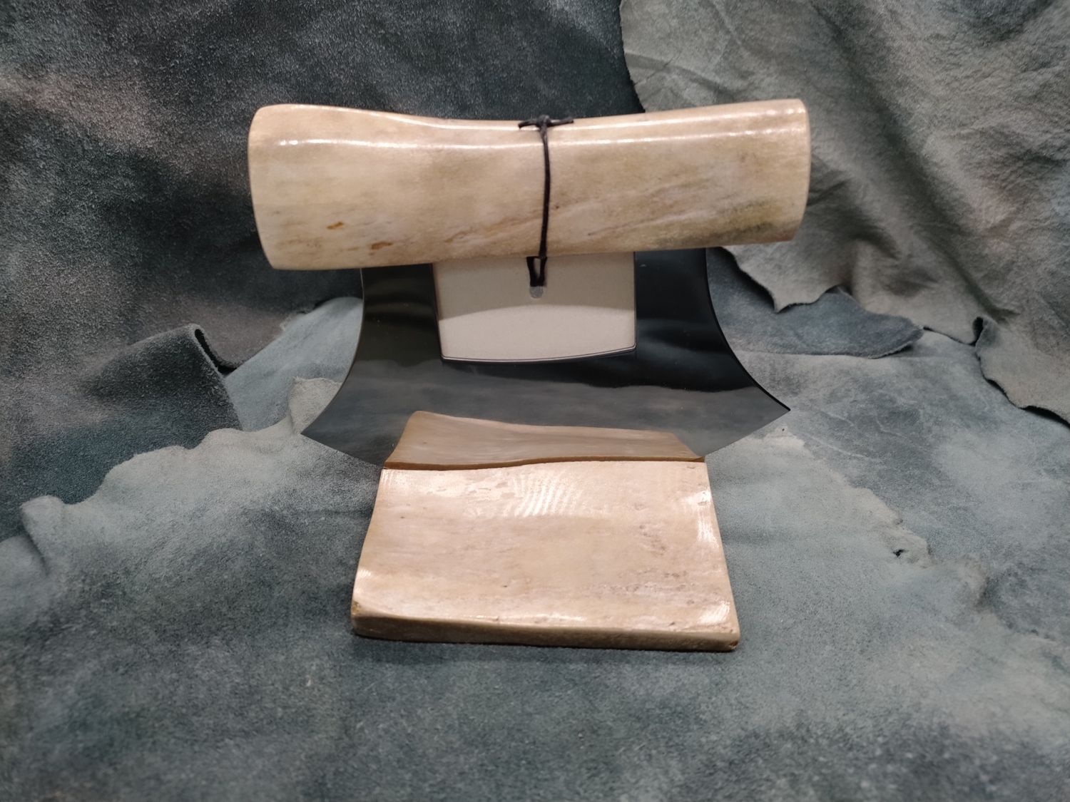 Sun Bleached Moose Antler Ulu