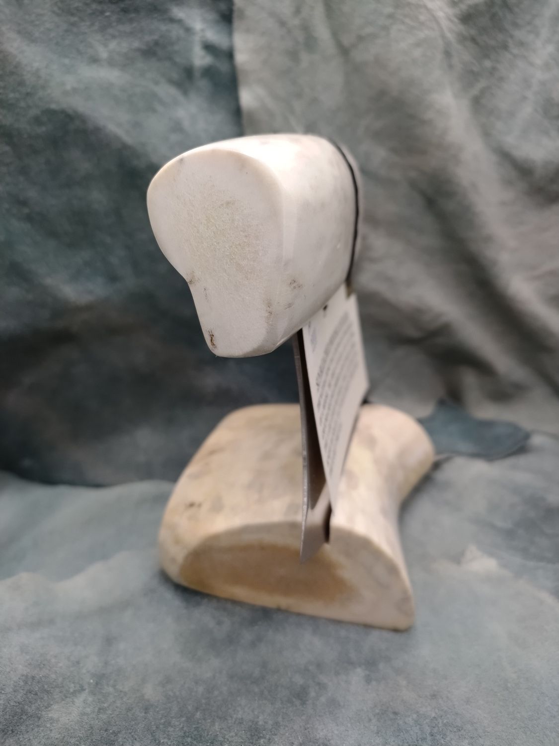 Sun Bleached Moose Antler Ulu