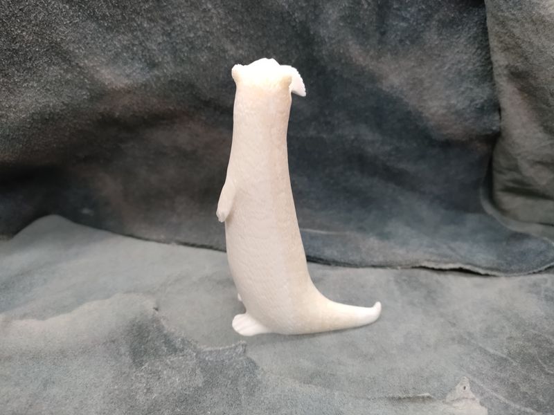 Standing Textured Otter
