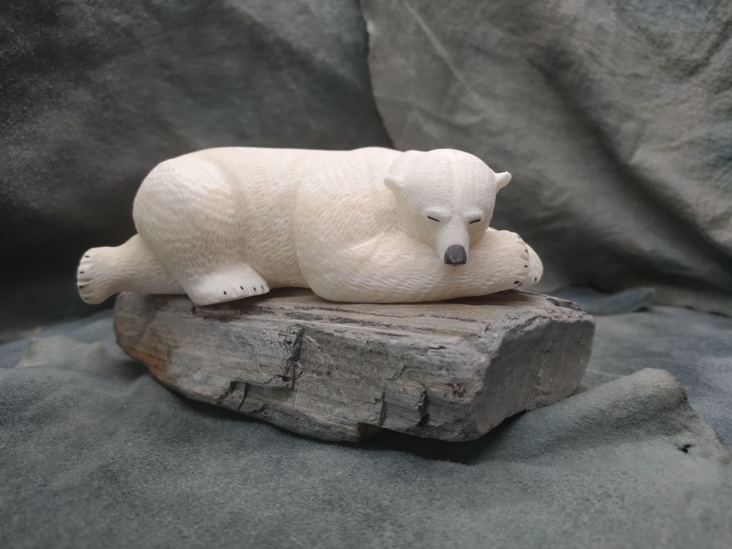 Sleeping Polar Bear 