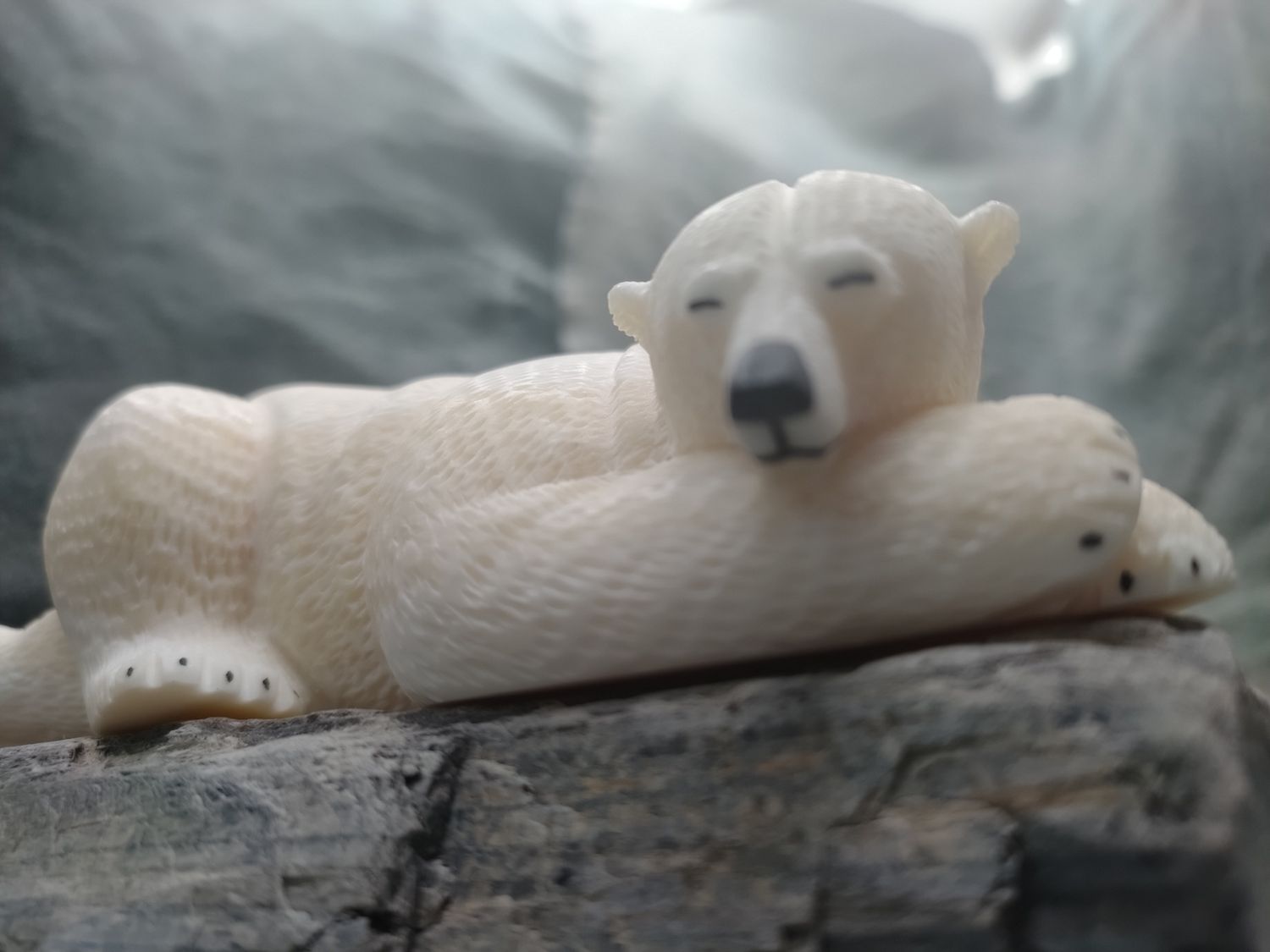 Sleeping Polar Bear 