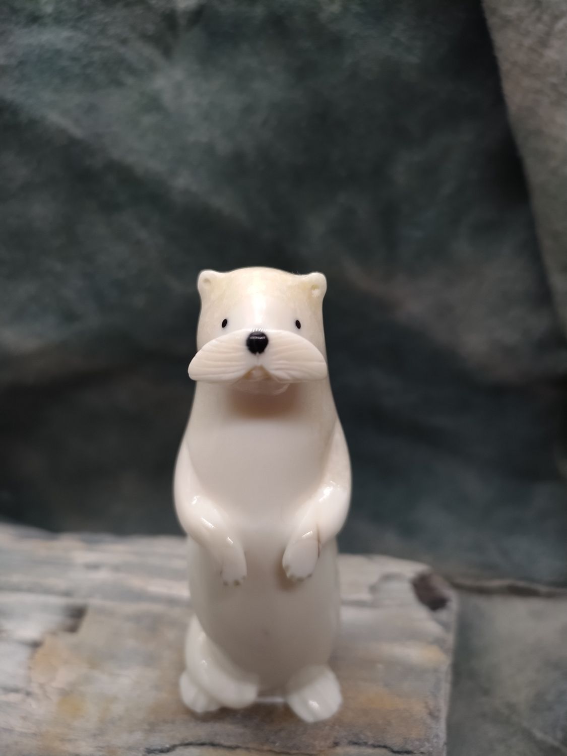 Standing Polished Otter 