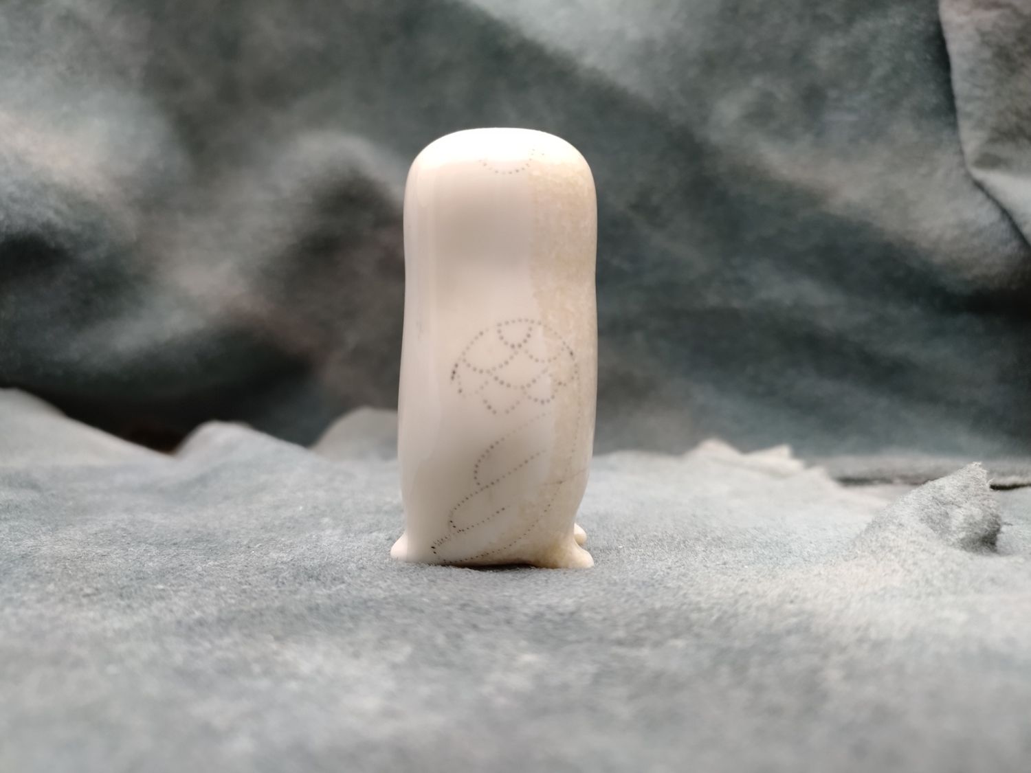 Scrimshawed Owl