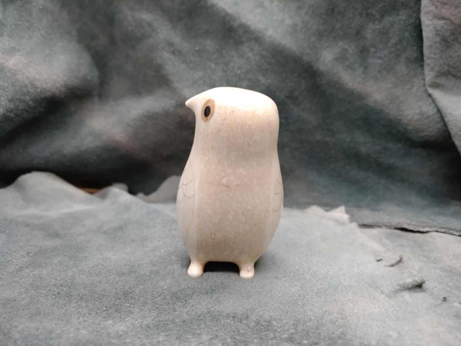 Scrimshawed Owl