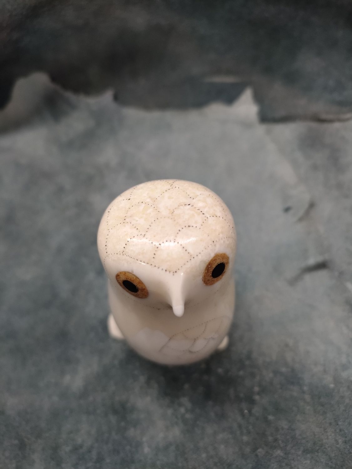 Scrimshawed Owl