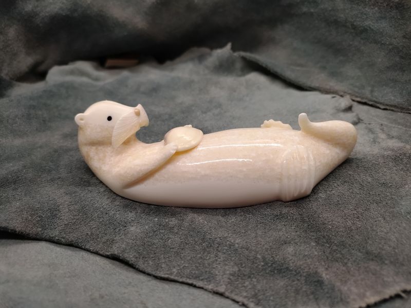Otter with Shell