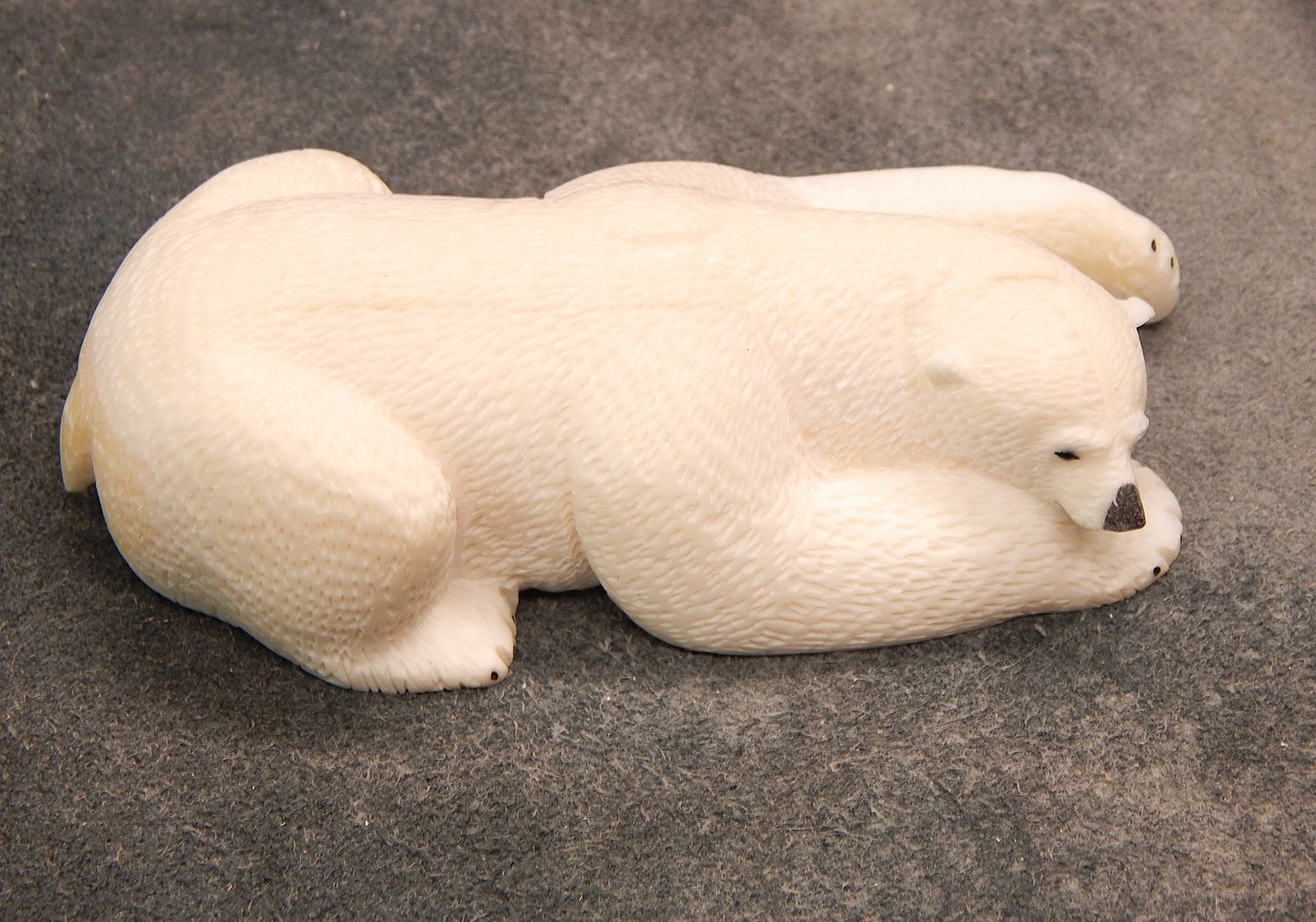 Textured Resting Polar Bear