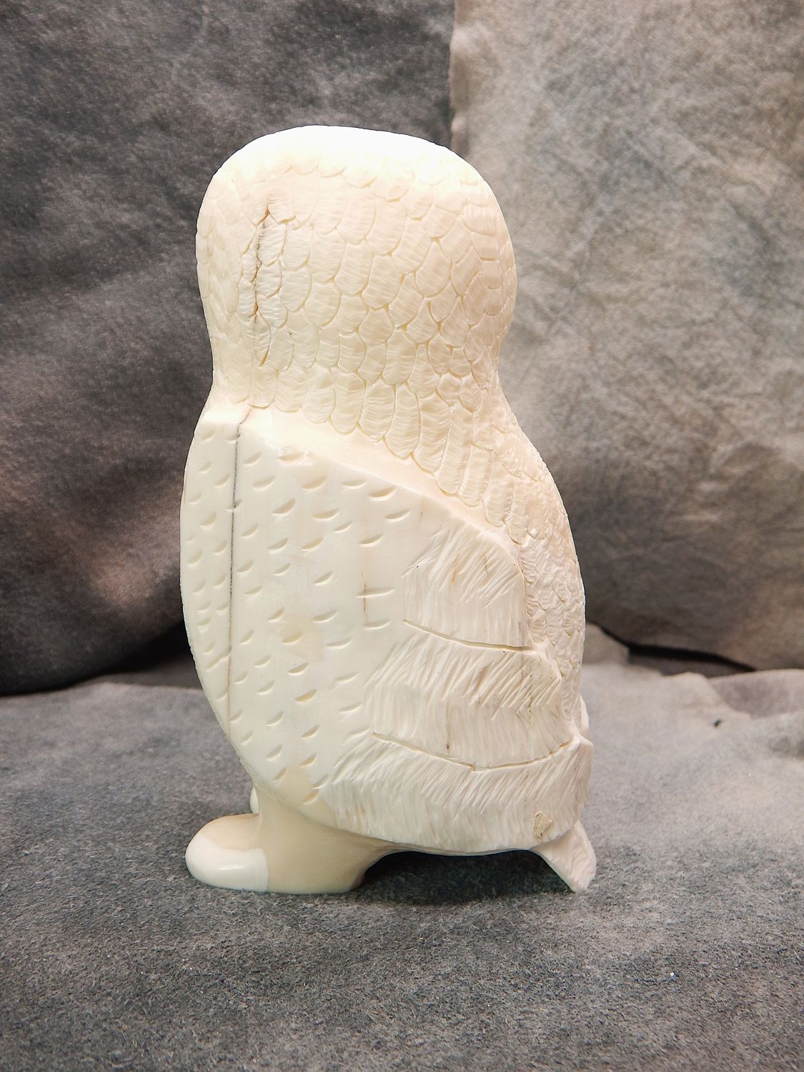 Walrus Ivory Owl