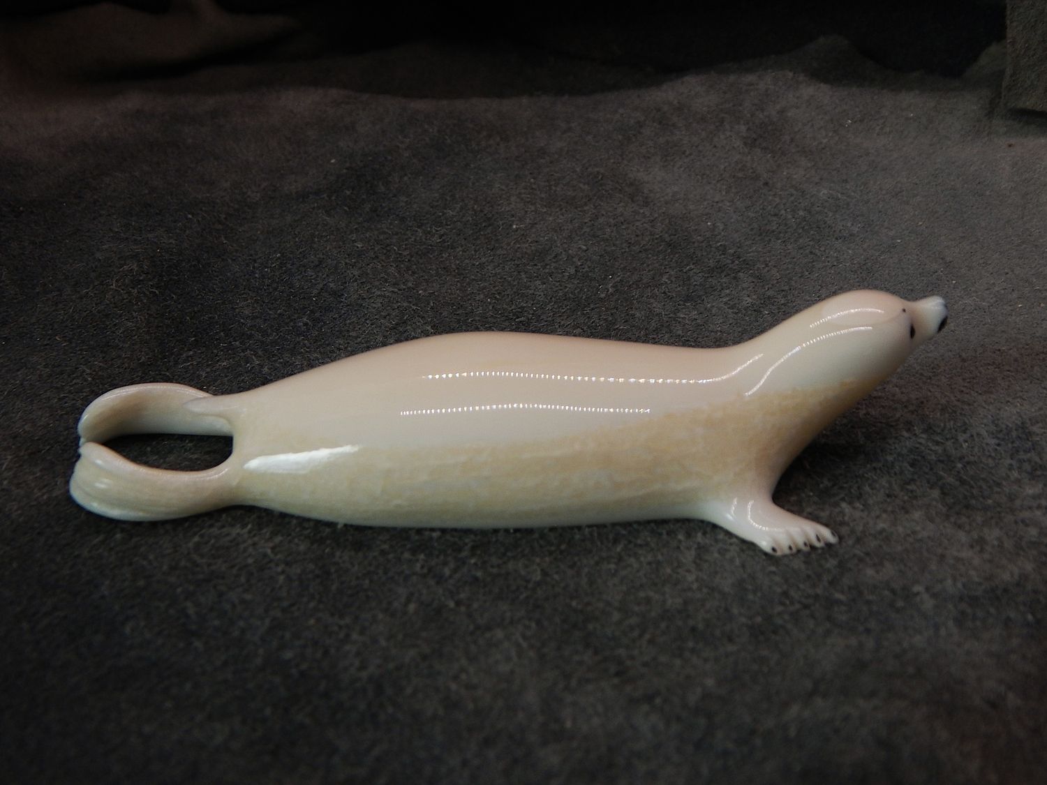 Resting Walrus Ivory Seal