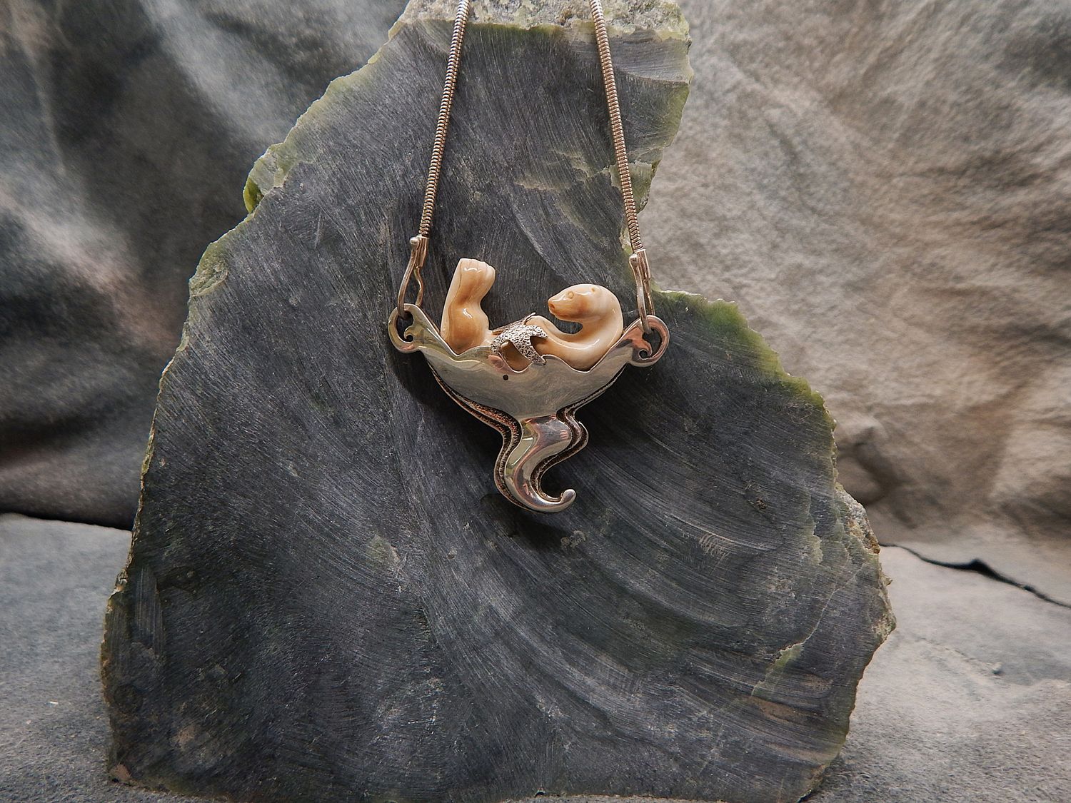 &quot;Sea Otter&quot; Necklace