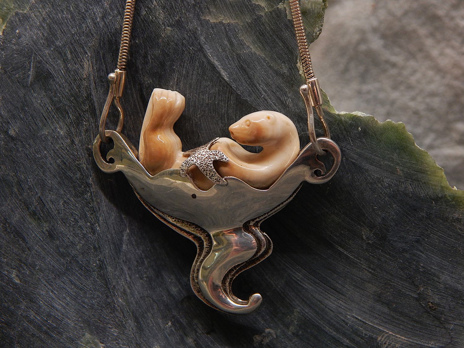 &quot;Sea Otter&quot; Necklace