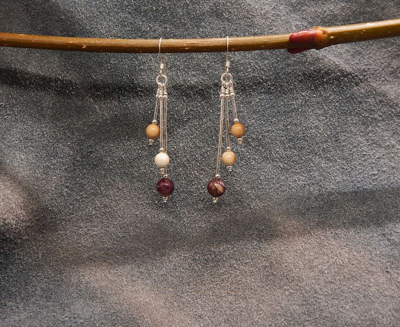 Mammoth Ivory &amp; Purple Spiny Oyster Triple Drops